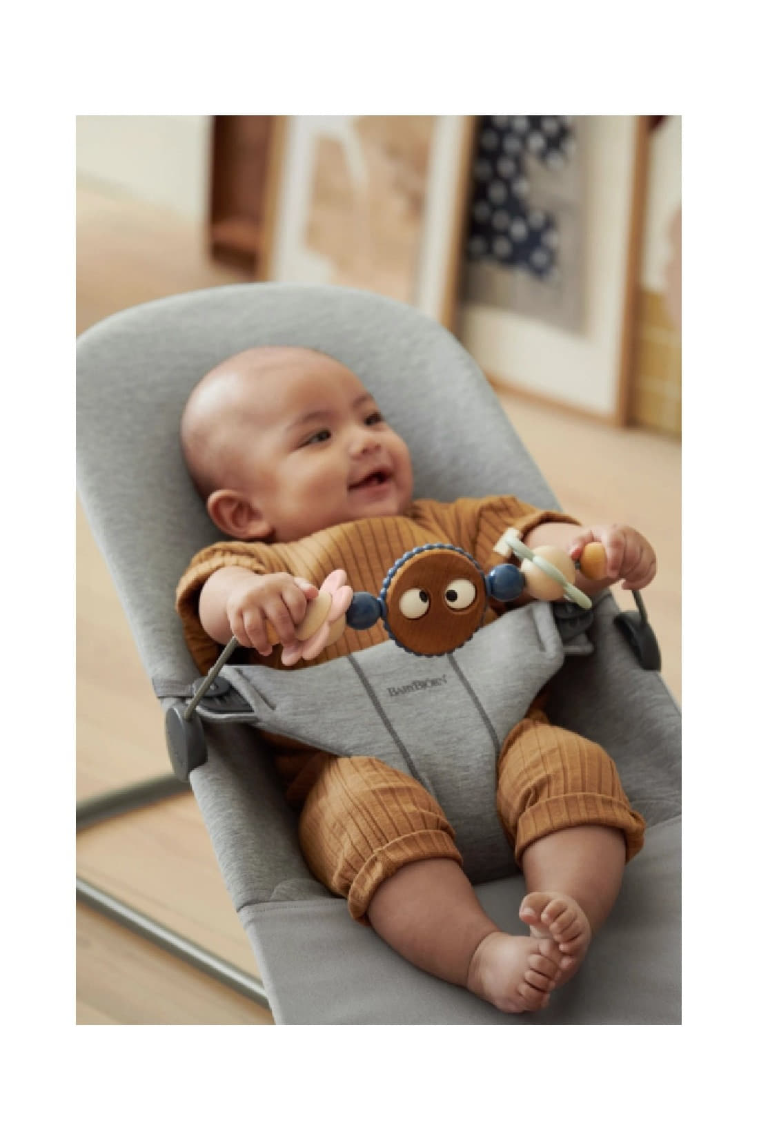 Buy BabyBjorn Toy For Bouncer Googly Eyes Pastels Online