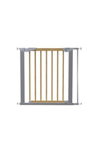 
                        
                          Load image into Gallery viewer, Babydan TORA Safety Gate With 1 Extension Natural Silver 1
                        
                      