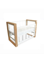 
                        
                          Load image into Gallery viewer, Babyhood Bella Cot 4 in 1 Beech/White 2
                        
                      