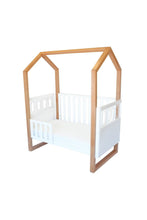 
                        
                          Load image into Gallery viewer, Babyhood Kaylula Mila Cot 5 in 1 Beech/White 12
                        
                      