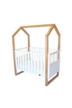 
                        
                          Load image into Gallery viewer, Babyhood Kaylula Mila Cot 5 in 1 Beech/White 1
                        
                      