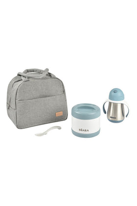 Beaba On-The-Go Mealtime Windy Blue 1