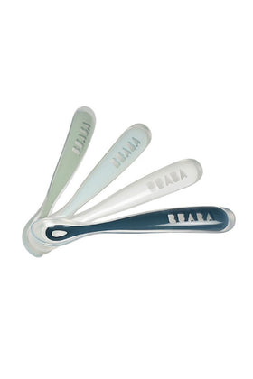 Beaba Ergonomic 1St Stage Spoon Jungle 4Pcs
