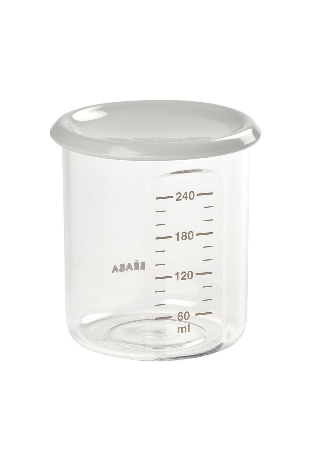 Beaba Maxi Portion 240Ml Tritan Light Grey 1