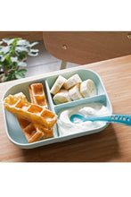 
                        
                          Load image into Gallery viewer, Beaba Silicone Suction Divided Plate 2Nd Age Spoon Blue 2
                        
                      