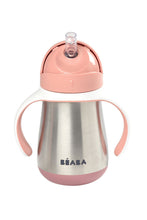 
                        
                          Load image into Gallery viewer, Beaba Stainless Steel Straw Cup 250Ml Old Pink 5
                        
                      