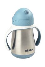 
                        
                          Load image into Gallery viewer, Beaba Stainless Steel Straw Cup 250Ml Windy Blue 1
                        
                      