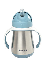 
                        
                          Load image into Gallery viewer, Beaba Stainless Steel Straw Cup 250Ml Windy Blue 4
                        
                      