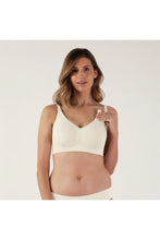 
                        
                          Load image into Gallery viewer, Bravado Designs Body Silk Seamless Nursing Bra  Sustainable  Butterscotch  6
                        
                      