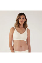 
                        
                          Load image into Gallery viewer, Bravado Designs Body Silk Seamless Nursing Bra  Sustainable  Butterscotch  7
                        
                      