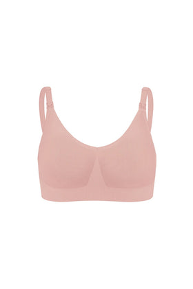 Bravado Designs Body Silk Seamless Nursing Bra  Sustainable  Dusted Peony  1