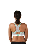 
                        
                          Load image into Gallery viewer, Bravado Designs Body Silk Seamless Rhythm Nursing Bra  White Grey Spacedye  3
                        
                      