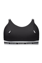 
                        
                          Load image into Gallery viewer, Bravado Designs Clip And Pump HandsFree Nursing Bra Accessory  Sustainable  Black  1
                        
                      