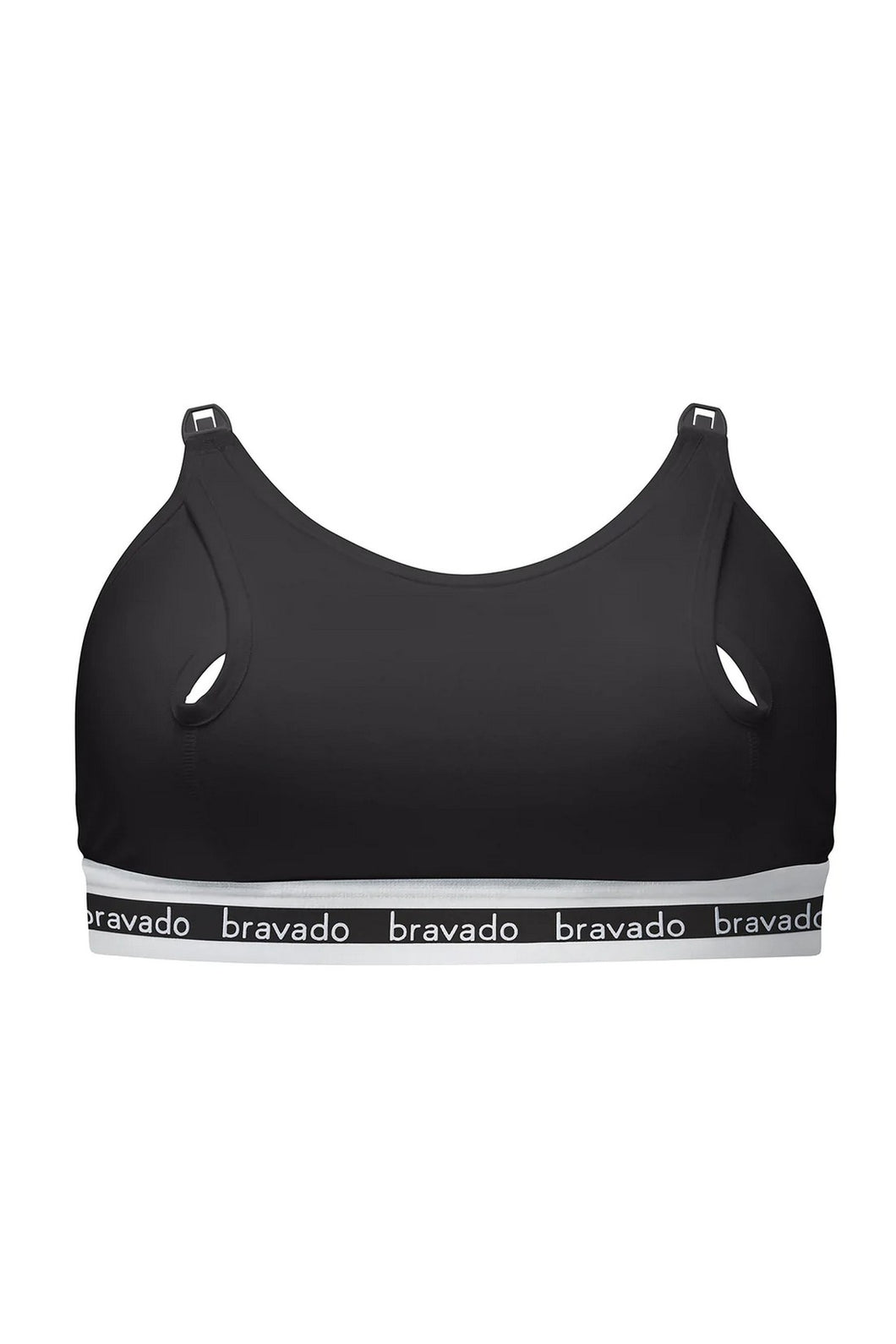 Bravado Designs Clip And Pump HandsFree Nursing Bra Accessory  Sustainable  Black  1