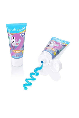 Brushbaby Childrens Tutti Frutti Toothpaste With Xylitol 3 6 Years