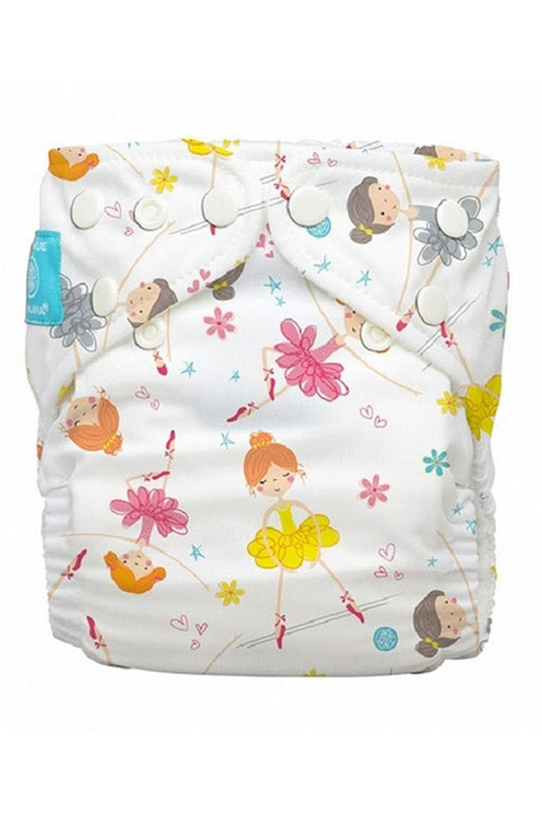 Buy Charlie Banana One Size Diaper Hybrid AIO Diva Ballerina