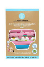
                        
                          Load image into Gallery viewer, Charlie Banana Pack Of 6 One Size Diapers Organic Popsicle 1
                        
                      