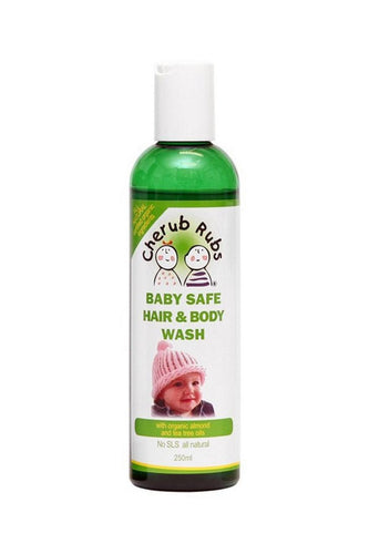 Cherub Rubs Baby Safe Hair Body Wash 250Ml