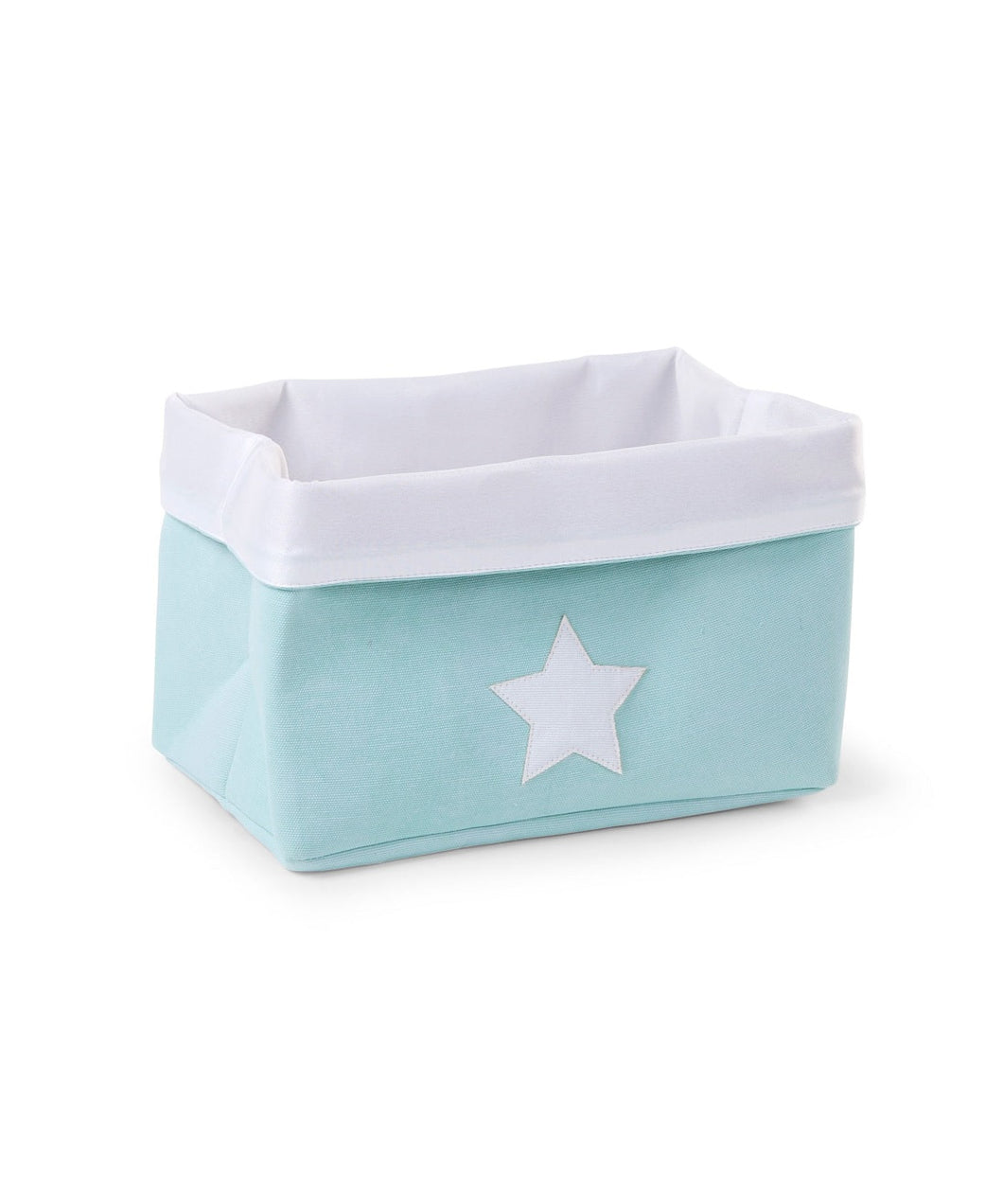 Childhome Canvas Box 32x20x20cm Mint White 1