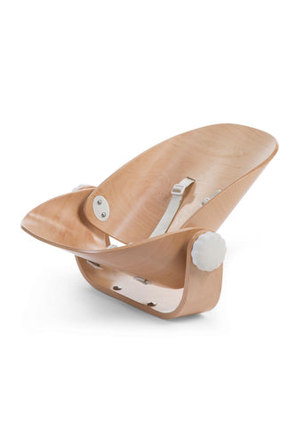 Childhome Enolu Newborn Seat for Evolu 2 + One.80?? Wood Natural White 1