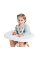 
                        
                          Load image into Gallery viewer, Childhome Evolu Feeding Tray ABS White + Silicone Place Mat 8
                        
                      