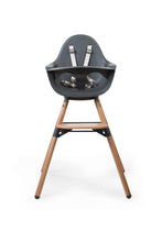 
                        
                          Load image into Gallery viewer, Childhome Evolu One.80?? High Chair Natural Anthractie with Bumper 2
                        
                      