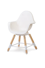 
                        
                          Load image into Gallery viewer, Childhome Evolu One.80?? High Chair Natural White with Bumper 5
                        
                      