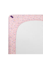 
                        
                          Load image into Gallery viewer, Cleavamama Jersey Cotton Fitted Sheets One Size for Cot &amp; Cot Bed 72 x 140 x 17 cm Pink  4
                        
                      