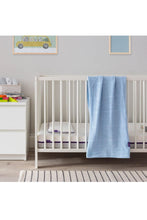 
                        
                          Load image into Gallery viewer, Clevamam Cellular Baby Blanket Cot Cot Bed 120 X 140 Cm Blue 3
                        
                      