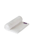 
                        
                          Load image into Gallery viewer, Clevamam Cellular Baby Blanket Crib Moses Basket 70 X 90Cm White 2
                        
                      