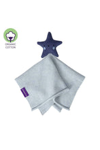 
                        
                          Load image into Gallery viewer, Clevamama Shooting Star Organic Cotton Baby Comforter Blue 1
                        
                      