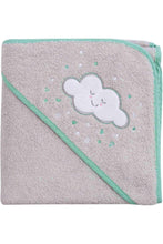 
                        
                          Load image into Gallery viewer, Clevamama Apron Baby Bath Towel - Grey 1
                        
                      