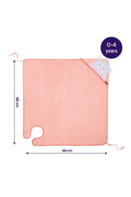 
                        
                          將圖片載入圖庫檢視器 Clevamama Bamboo Apron Baby Bath Towel Coral Lily The Lamb 1
                        
                      