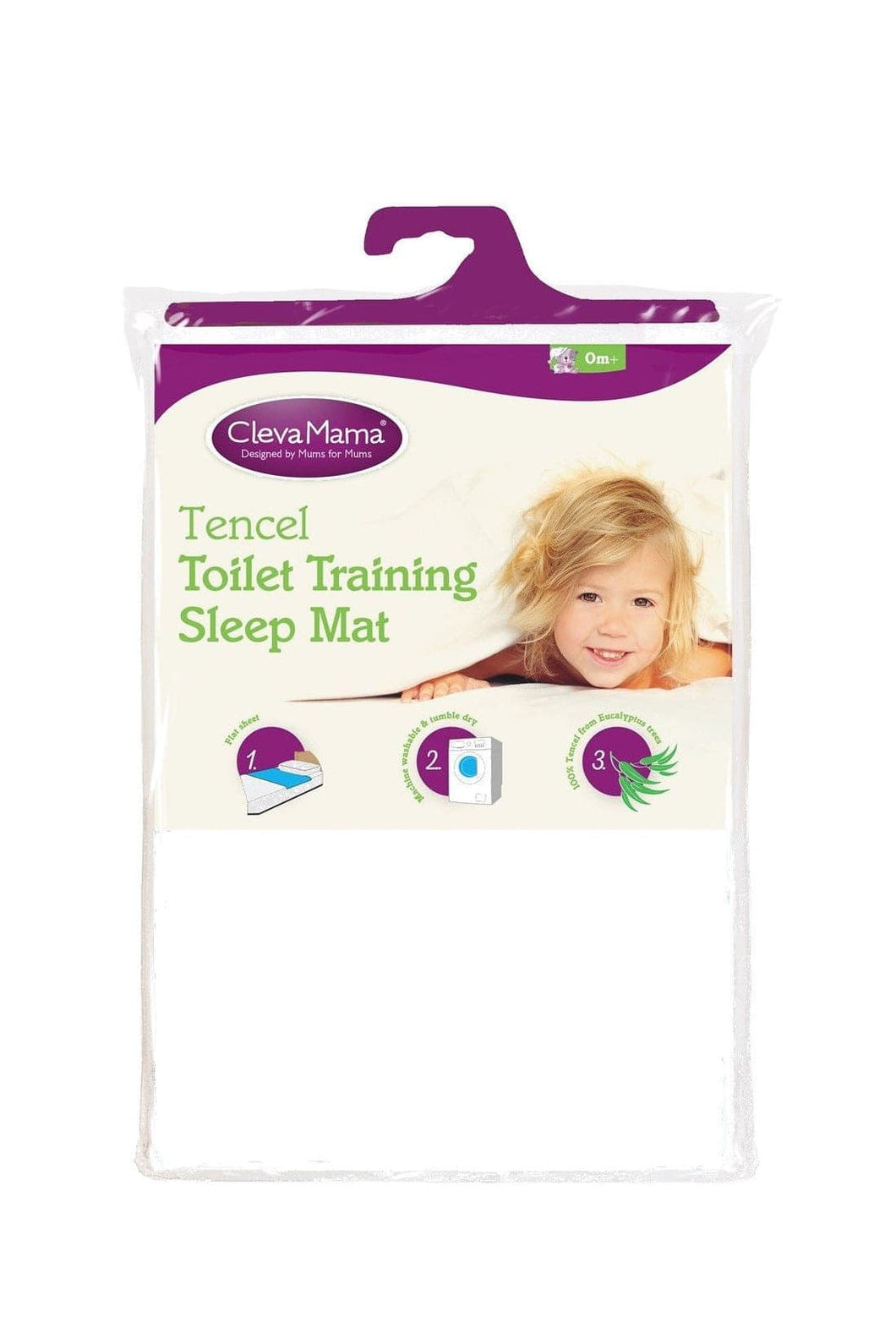 Clevamama Clevabed Tencel Toilet Training Sleep Mat 70X90 Cm