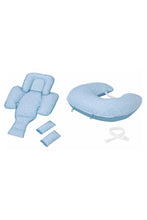 
                        
                          Load image into Gallery viewer, Clevamama Clevacushion Nursing Pillow And Baby Nest Blue 2
                        
                      
