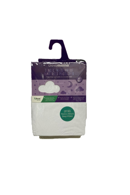Clevamama cot bed mattress protector discount