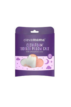 Clevamama Toddler Pillow Case Coral 1