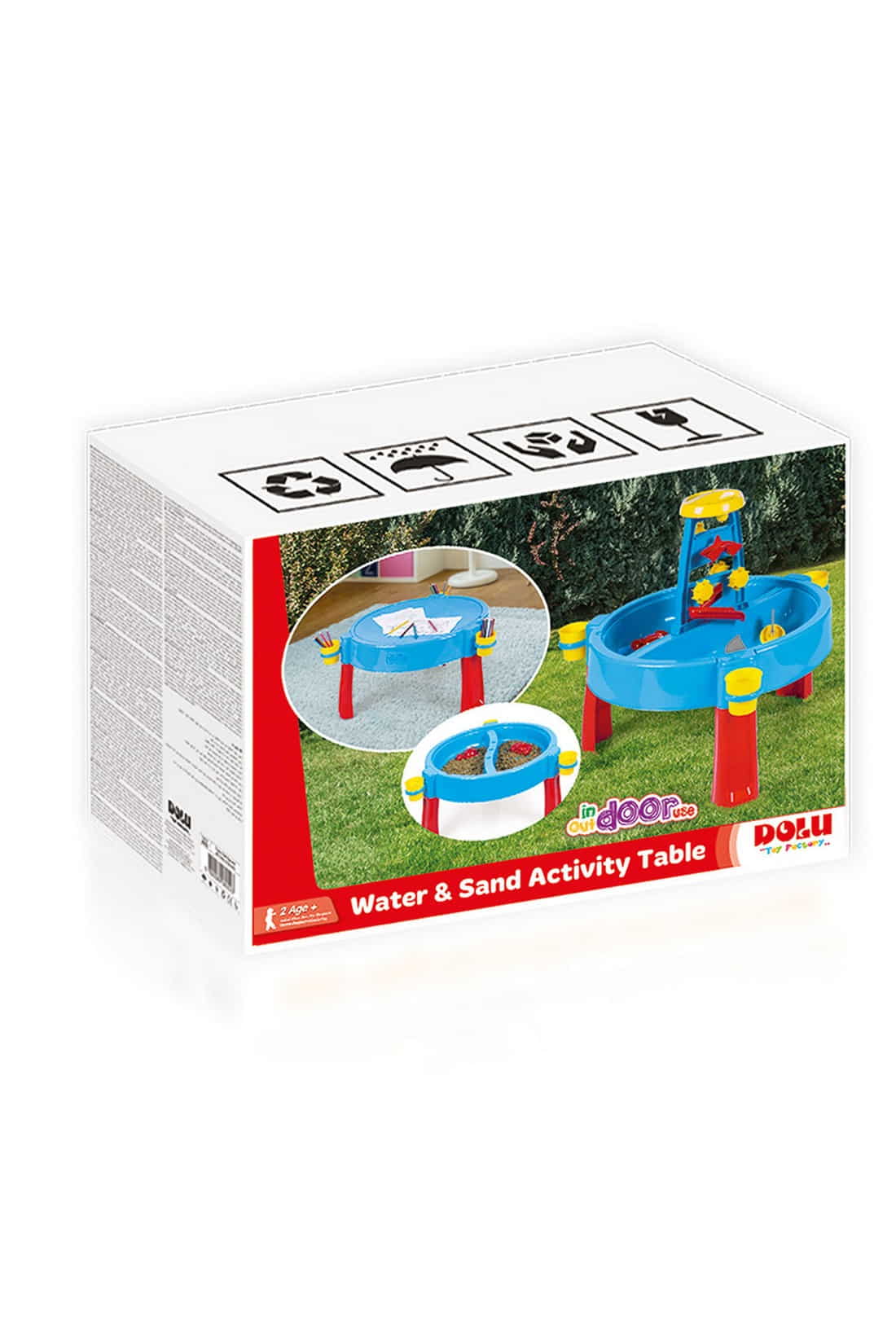 Buy Dolu 3in1 Activity, Sand and Water Table With Lid Online