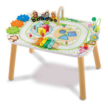 
                        
                          Load image into Gallery viewer, Early Learning Centre Wooden Activity Train Table
                        
                      