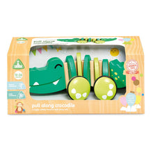 
                        
                          Load image into Gallery viewer, Early Learning Centre Wooden Pull Along Crocodile
                        
                      