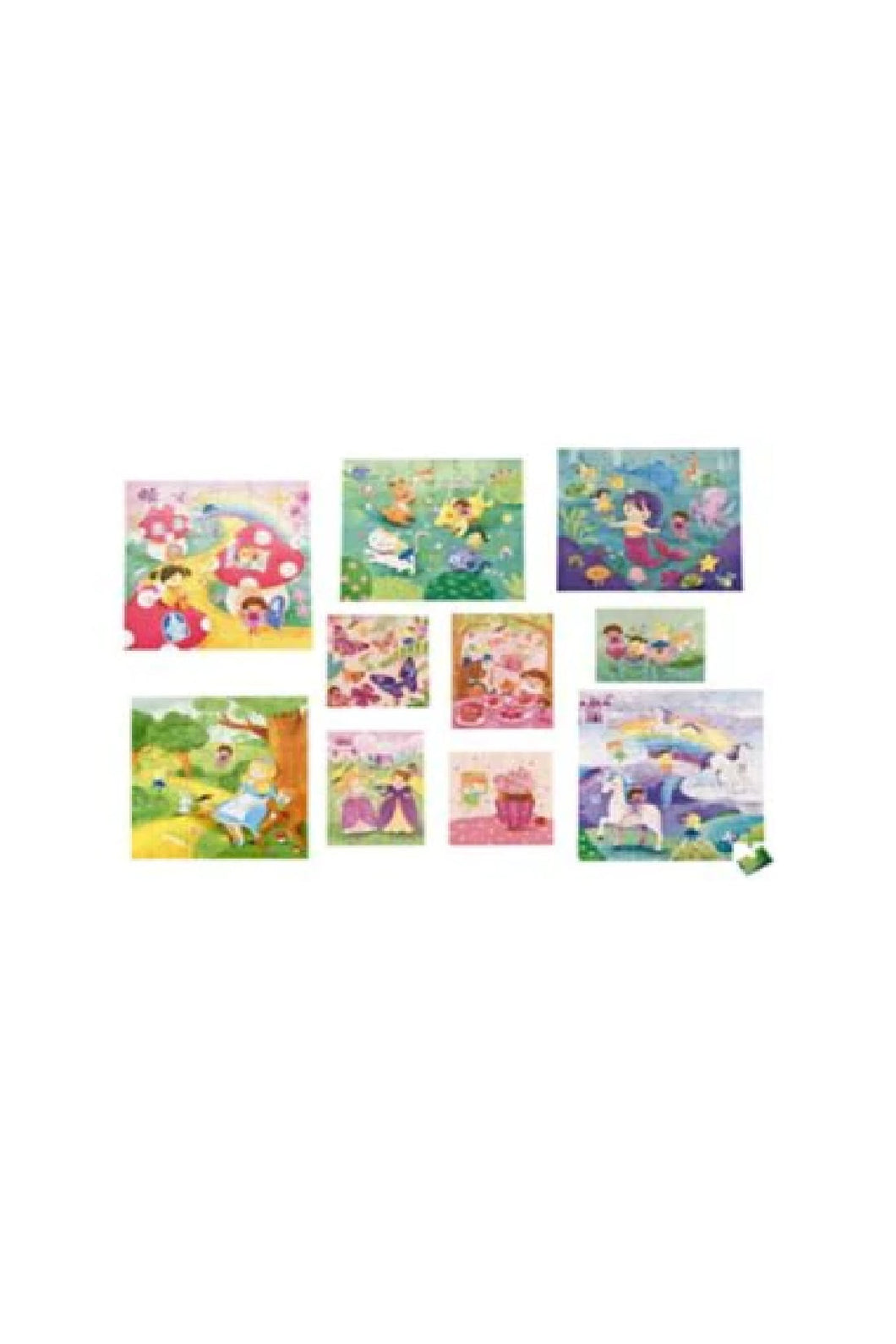 Early Learning Centre 10 In A Box Magical World Puzzles
