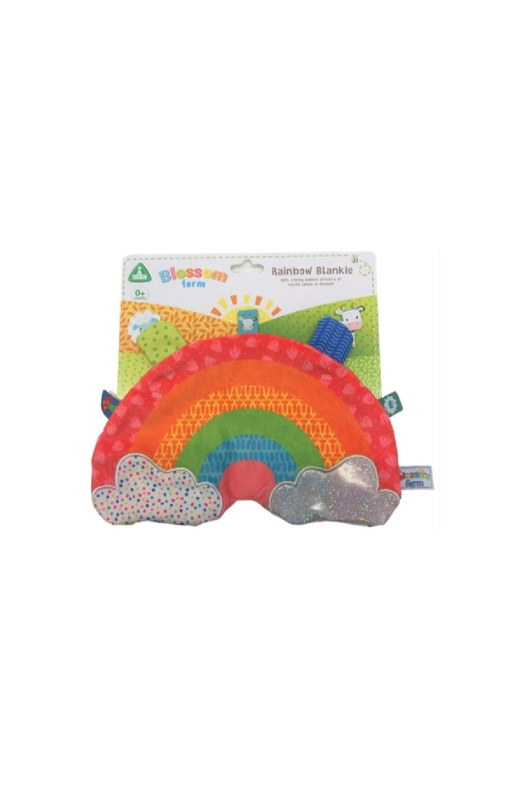Early Learning Centre Blossom Farm Rainbow Blankie