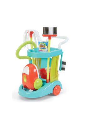 Early Learning Centre Cleaning Trolley Set With Vacuum Cleaner