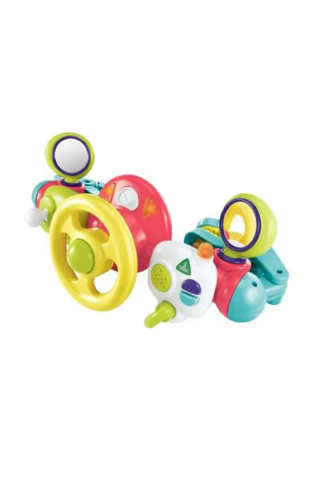 Early Learning Centre Lights And Sounds Buggy Driver Yellow Pan