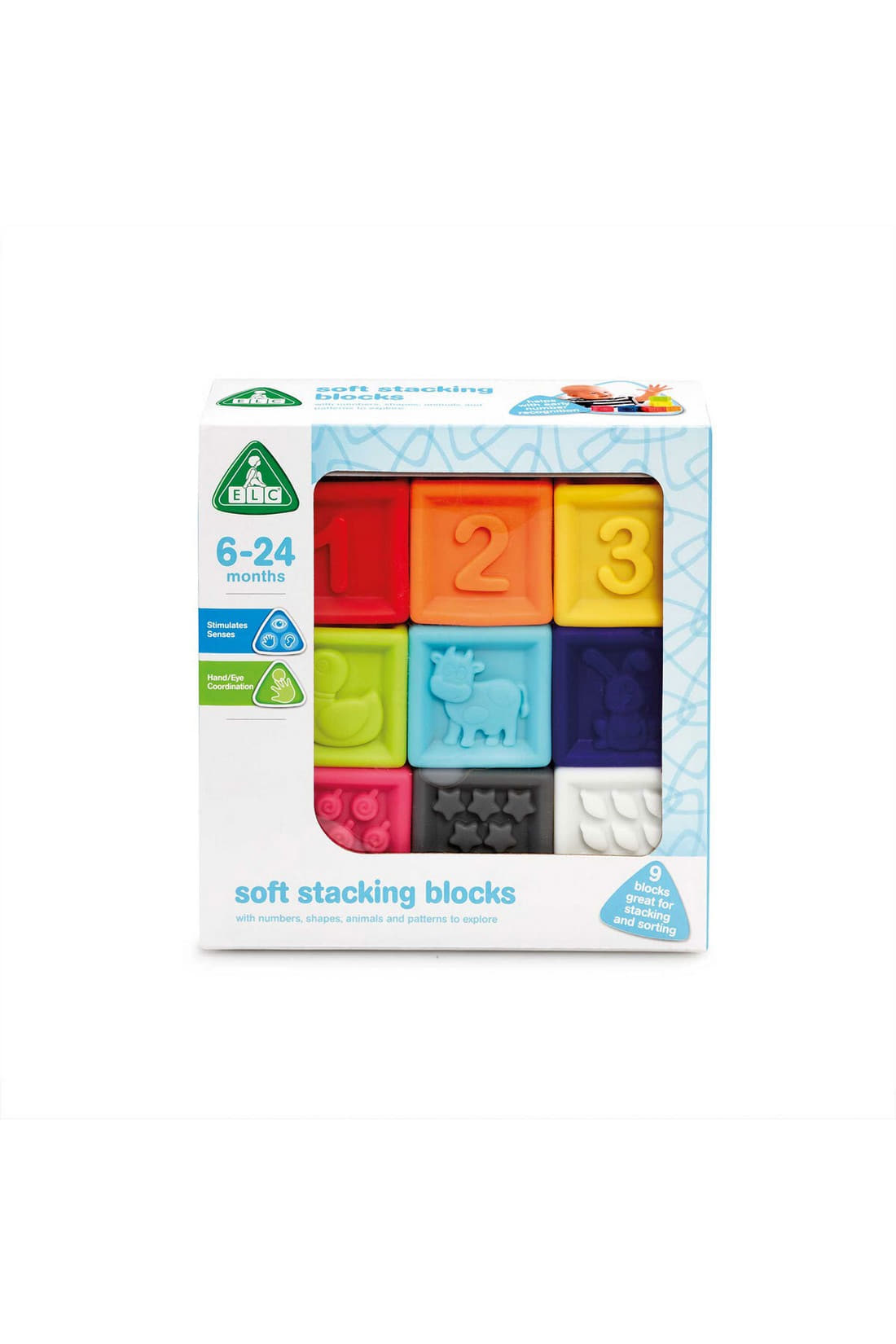 Buy Early Learning Centre Soft Stacking Blocks Online mothercare