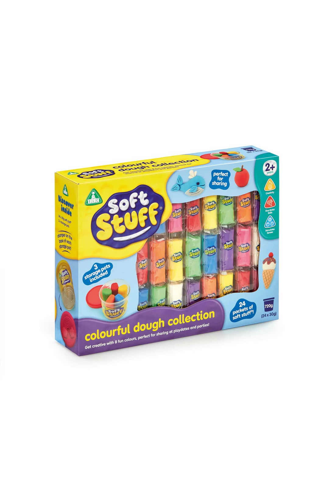 Buy Early Learning Centre Soft Stuff Colourful Dough Collection Online