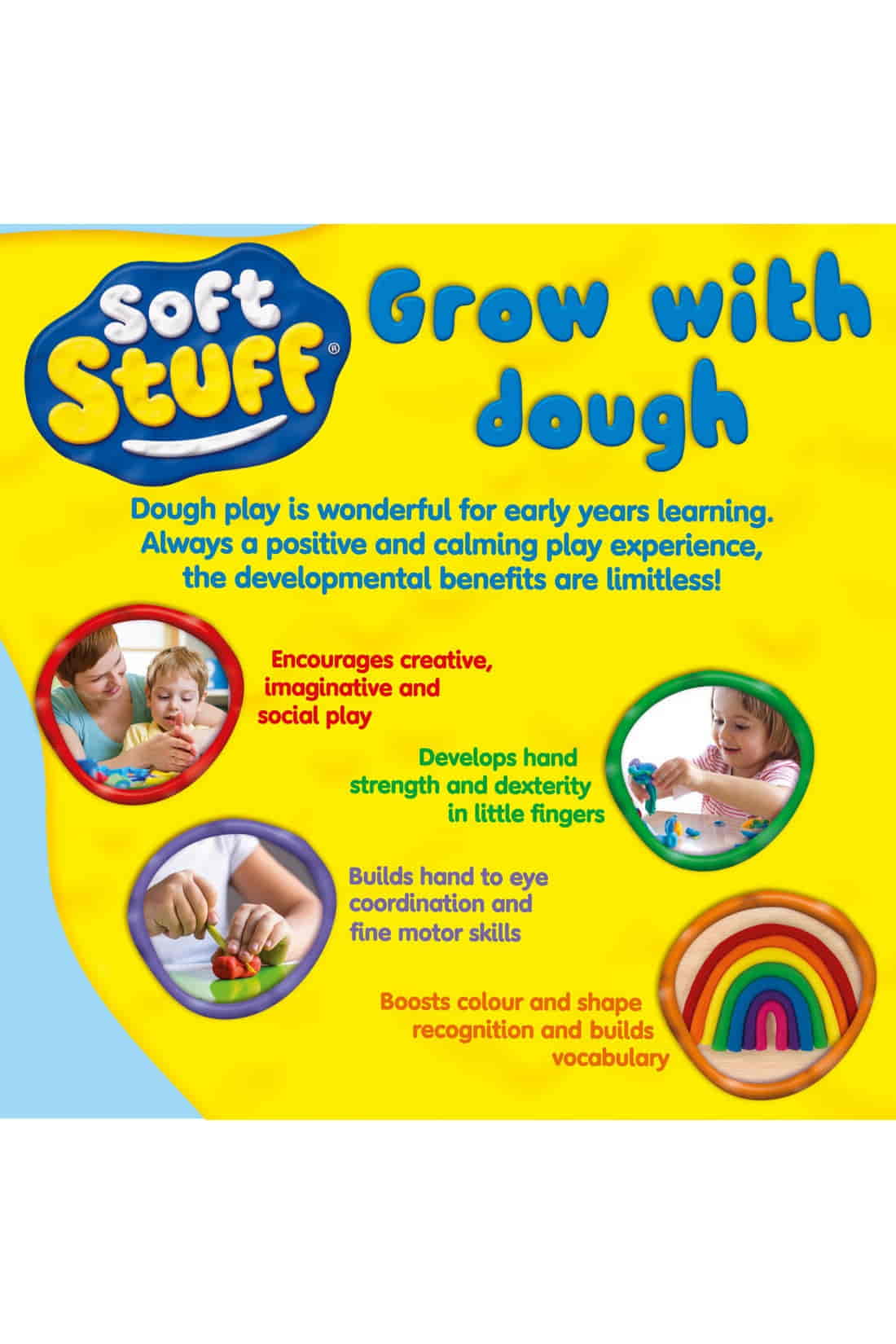 Buy Early Learning Centre Soft Stuff Mega Learning Dough Activity Set