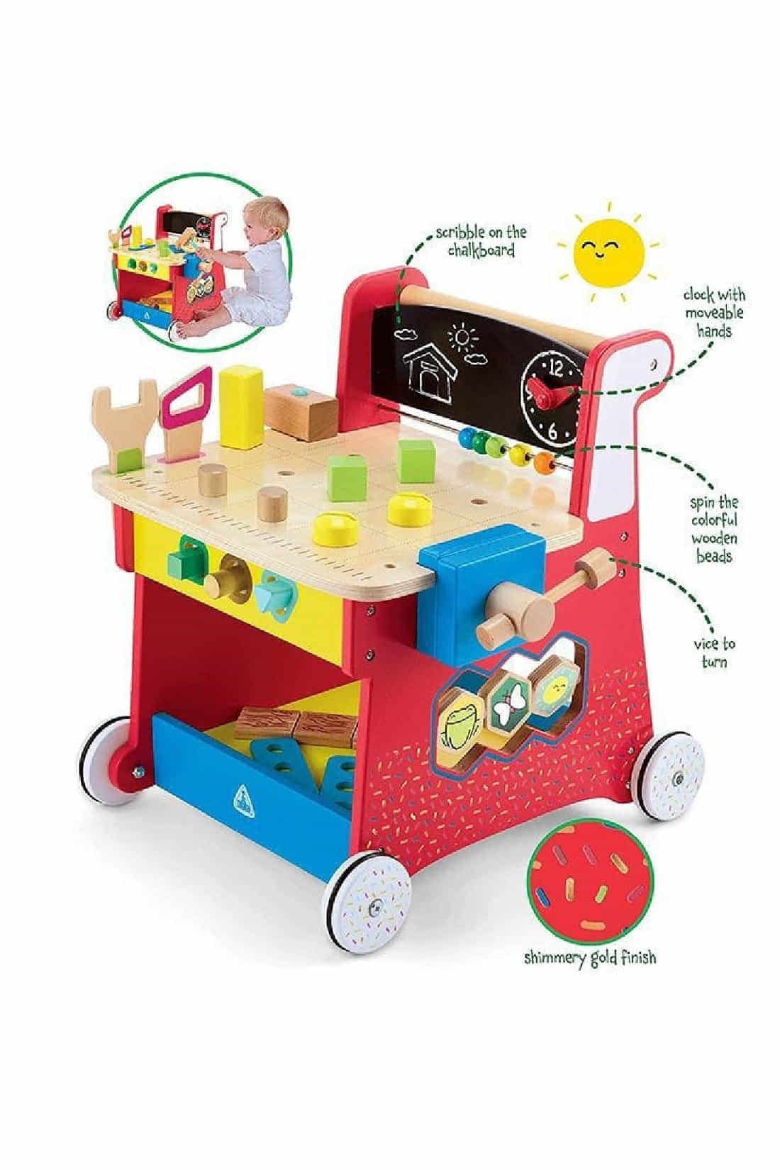 Elc wooden shop tool bench