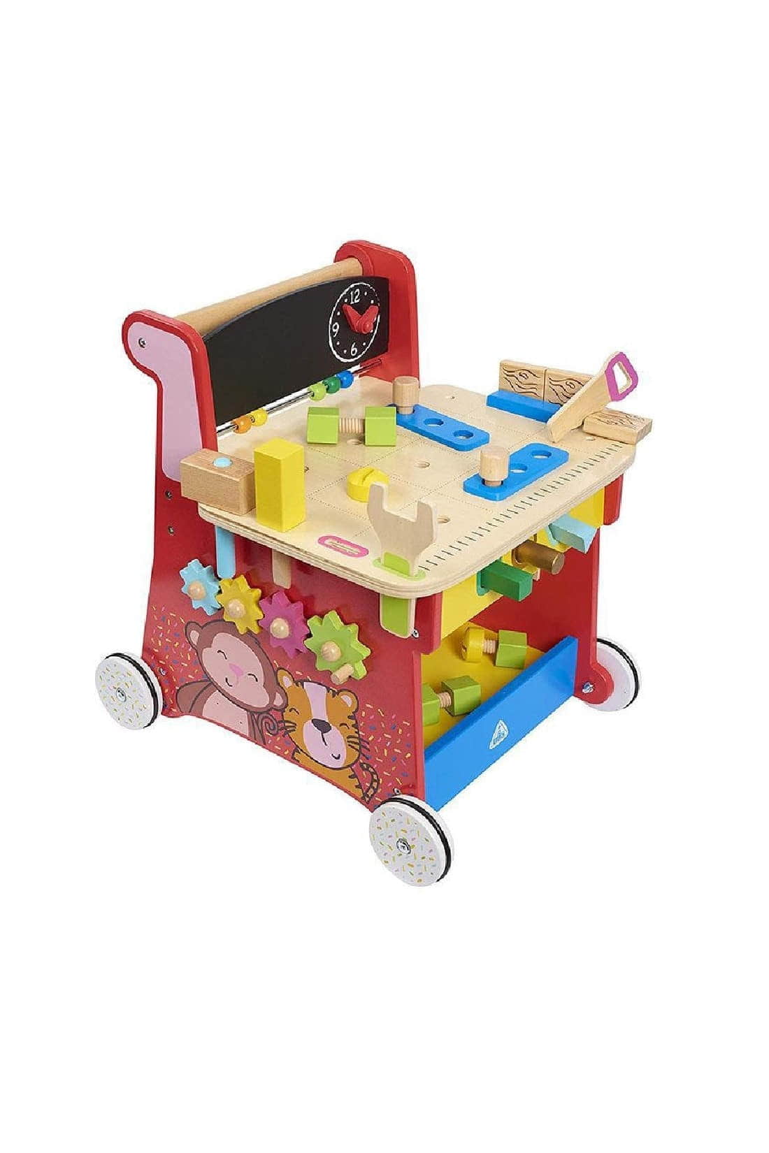 Elc wooden activity shop workbench walker