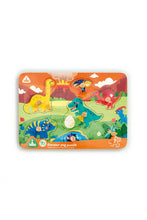 
                        
                          Load image into Gallery viewer, Early Learning Centre Wooden Dinosaur Peg Puzzle 2
                        
                      